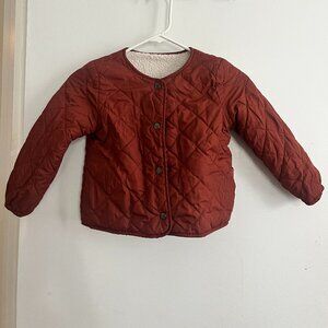 Old Navy Reversible Jacket (Rust/White), Size 5